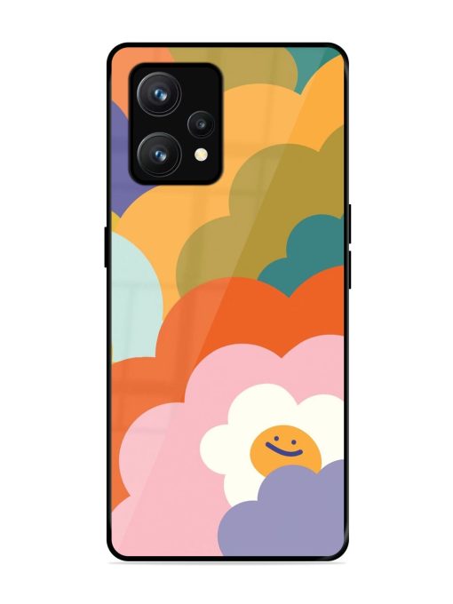 Happy Flower Power Glossy Soft Edge Case for Realme 9 (4G)