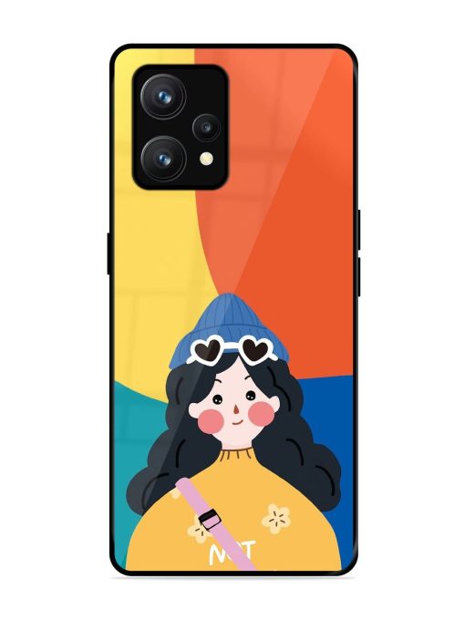 Colorful Vibes Glossy Soft Edge Case for Realme 9 (4G) Chachhi