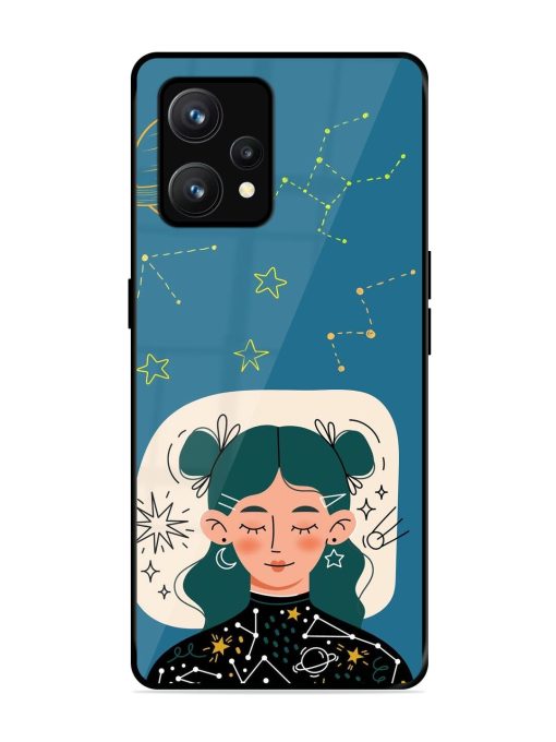 Cosmic Daydreamer Glossy Soft Edge Case for Realme 9 (4G) Chachhi