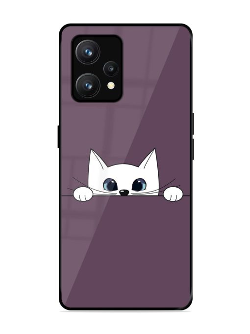 Peek-A-Boo Kitty Glossy Soft Edge Case for Realme 9 (4G) Chachhi