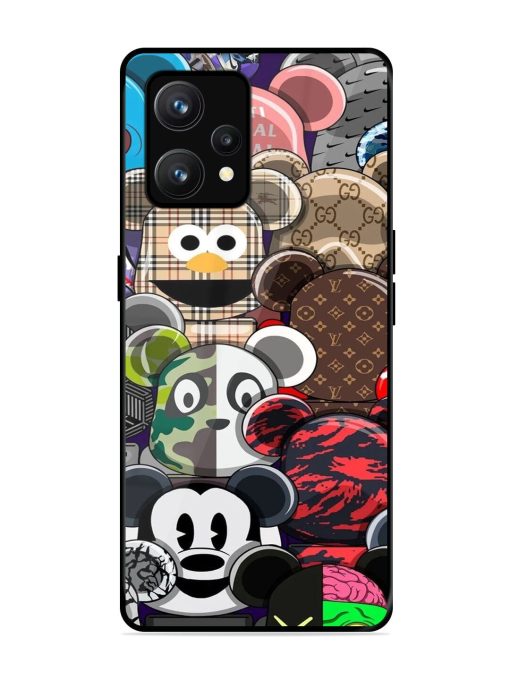 Streetwear Bearbrick Extravaganza Glossy Soft Edge Case for Realme 9 (4G) Chachhi