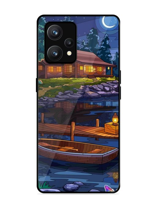 Moonlit Serenity Glossy Soft Edge Case for Realme 9 (4G) Chachhi