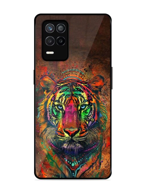 Cosmic Tiger Glossy Soft Edge Case for Realme 9 (5G) Chachhi