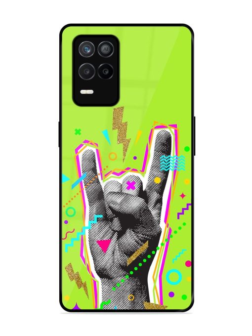 Neon Rock Glossy Soft Edge Case for Realme 9 (5G) Chachhi