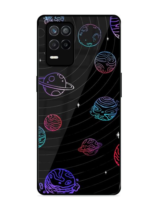 Cosmic Ballet Glossy Soft Edge Case for Realme 9 (5G) Chachhi