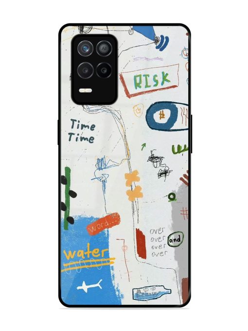 Mind Map Madness Glossy Soft Edge Case for Realme 9 (5G) Chachhi