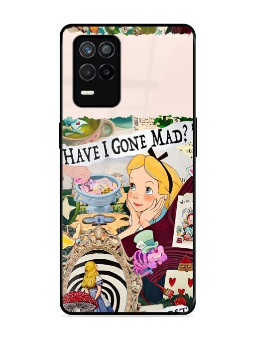 Mad Hatter'S Collage Glossy Soft Edge Case for Realme 9 (5G) Chachhi