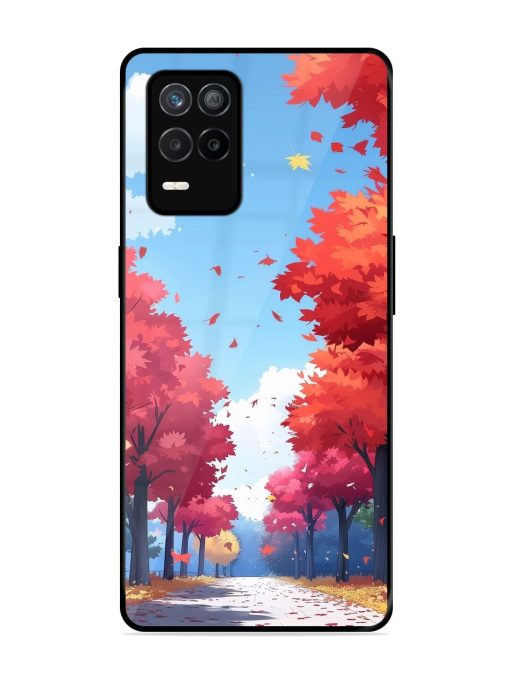 Autumn'S Embrace Glossy Soft Edge Case for Realme 9 (5G) Chachhi