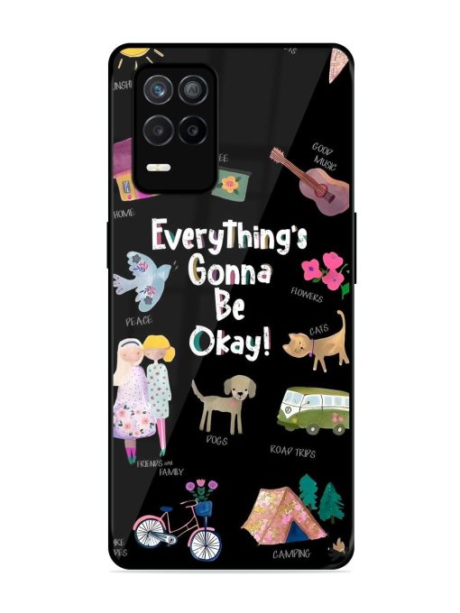 Everything'S Gonna Be Okay Glossy Soft Edge Case for Realme 9 (5G)