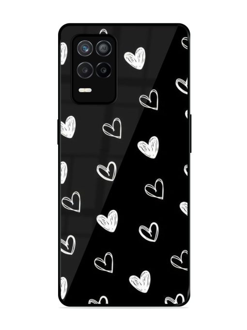 Scattered Hearts Glossy Soft Edge Case for Realme 9 (5G)