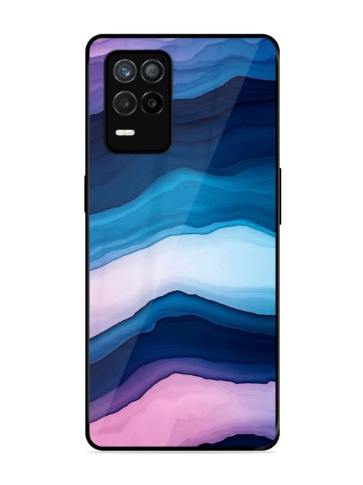 Oceanic Layers Glossy Soft Edge Case for Realme 9 (5G)