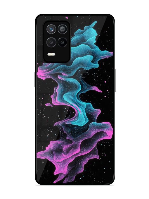 Cosmic Currents Glossy Soft Edge Case for Realme 9 (5G) Chachhi