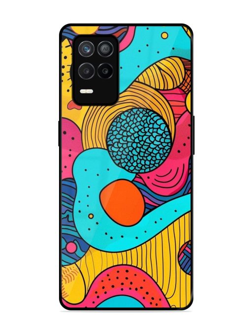 Psychedelic Patterns Glossy Soft Edge Case for Realme 9 (5G) Chachhi