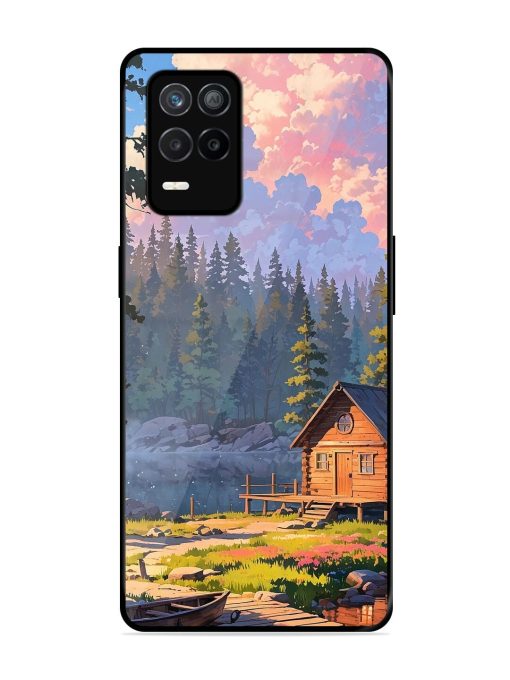 Lakeside Serenity Glossy Soft Edge Case for Realme 9 (5G) Chachhi