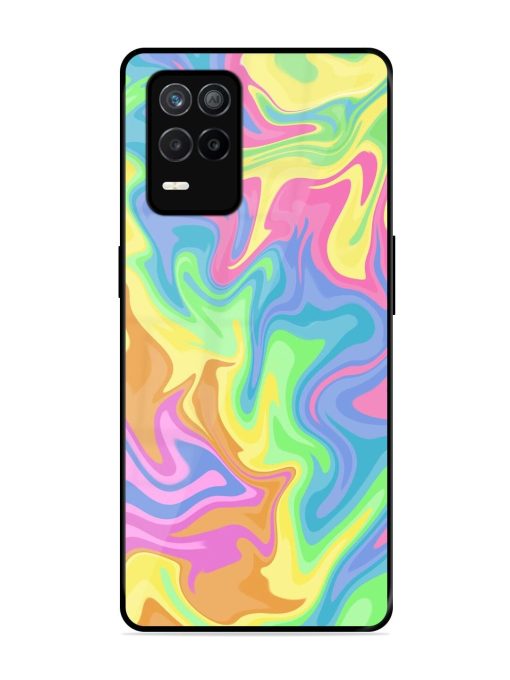 Whimsical Swirl Glossy Soft Edge Case for Realme 9 (5G) Chachhi