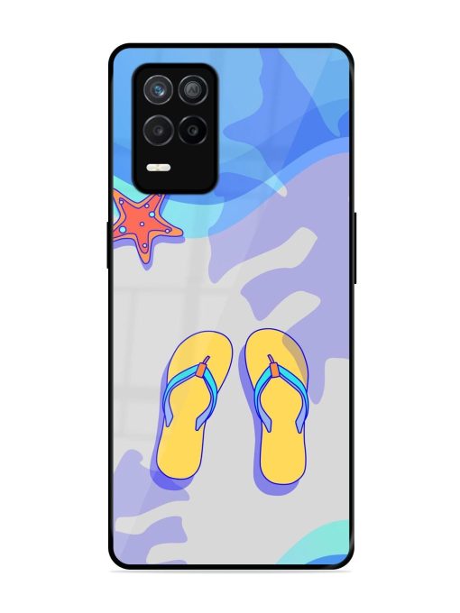 Sandy Toes And Salty Seas Glossy Soft Edge Case for Realme 9 (5G) Chachhi