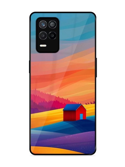 Sunset Solitude Glossy Soft Edge Case for Realme 9 (5G)