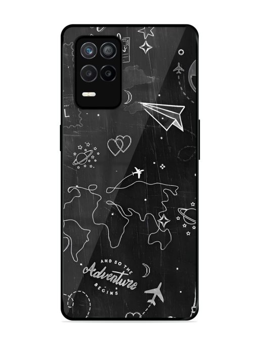 Wanderlust Sketchbook Glossy Soft Edge Case for Realme 9 (5G) Chachhi