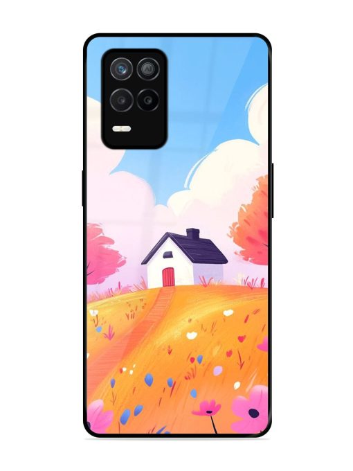 Hilltop Haven Glossy Soft Edge Case for Realme 9 (5G) Chachhi