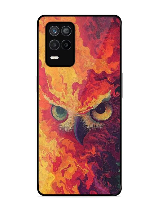 Fiery Owl Glossy Soft Edge Case for Realme 9 (5G) Chachhi