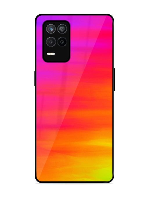 Neon Horizon Glossy Soft Edge Case for Realme 9 (5G) Chachhi