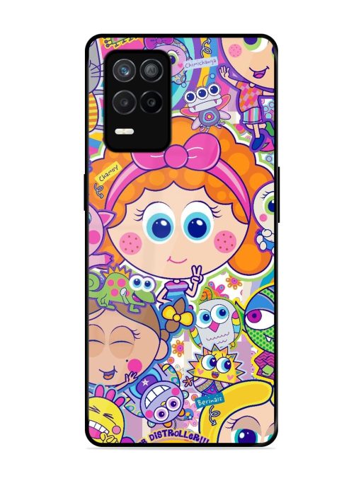 Distroller Friends Glossy Soft Edge Case for Realme 9 (5G) Chachhi