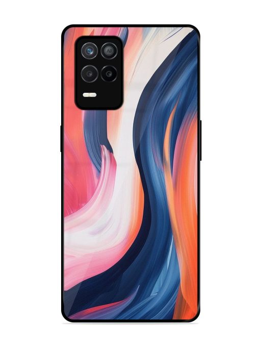 Whirling Hues Glossy Soft Edge Case for Realme 9 (5G) Chachhi