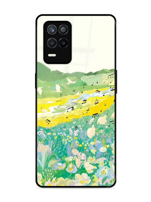 Melody In Bloom Glossy Soft Edge Case for Realme 9 (5G) Chachhi