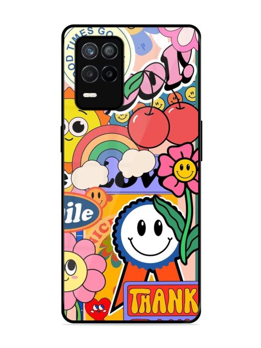 Good Times Good Vibes Glossy Soft Edge Case for Realme 9 (5G) Chachhi