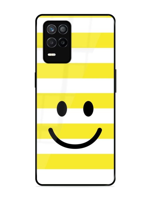 Smiling Stripes Glossy Soft Edge Case for Realme 9 (5G) Chachhi