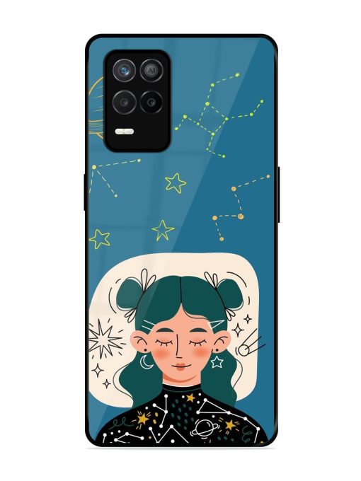 Cosmic Daydreamer Glossy Soft Edge Case for Realme 9 (5G) Chachhi