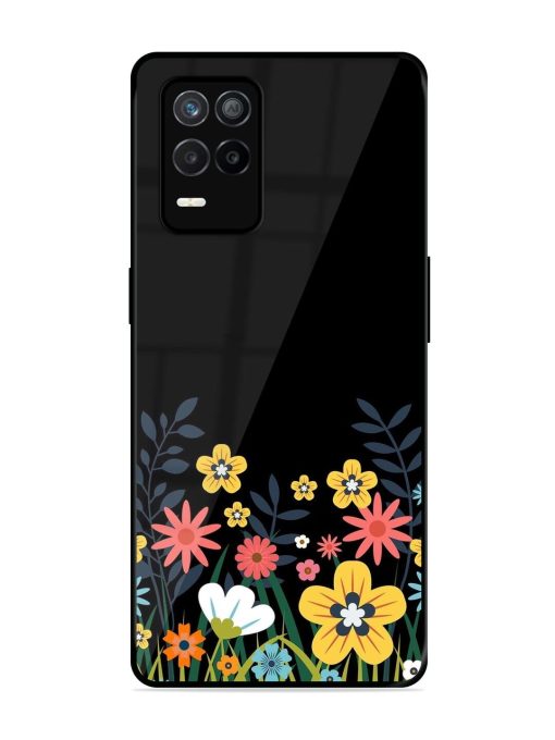 Floral Night Sky Glossy Soft Edge Case for Realme 9 (5G) Chachhi