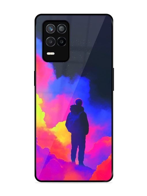 Cosmic Wanderer Glossy Soft Edge Case for Realme 9 (5G) Chachhi