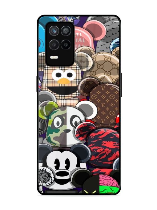 Streetwear Bearbrick Extravaganza Glossy Soft Edge Case for Realme 9 (5G) Chachhi