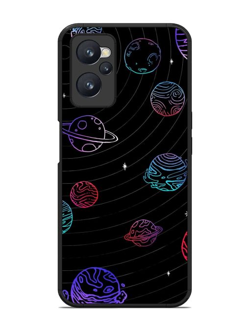 Cosmic Ballet Glossy Soft Edge Case for Realme 9I (4G)