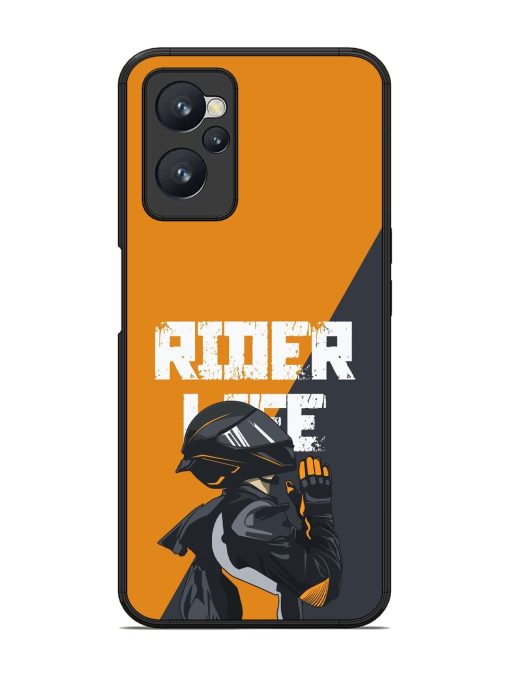 Ride Never Ends Glossy Soft Edge Case for Realme 9I (4G)