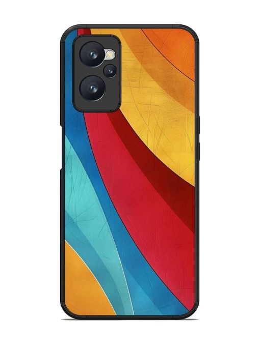 Curving Canvas Glossy Soft Edge Case for Realme 9I (4G)