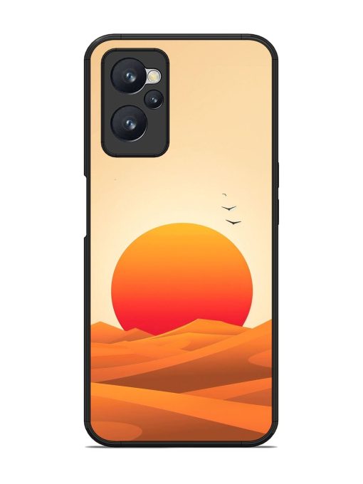 Desert Sunset Glossy Soft Edge Case for Realme 9I (4G)