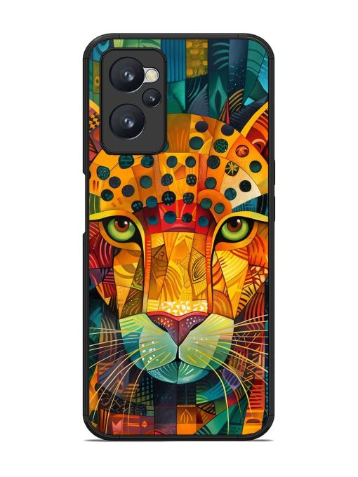 Mosaic Majesty Glossy Soft Edge Case for Realme 9I (4G)