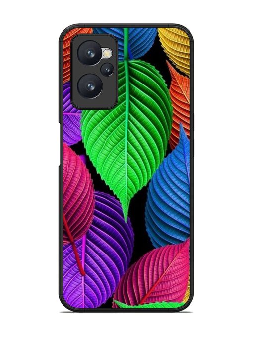 Rainbow Leaf Symphony Glossy Soft Edge Case for Realme 9I (4G)