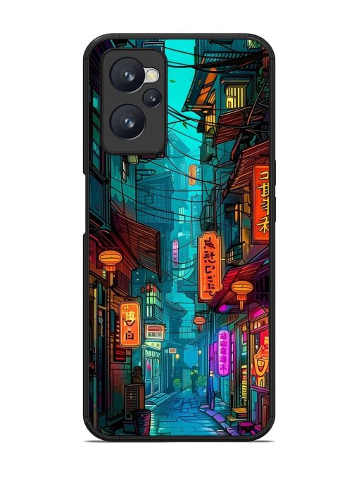 Neon Nightscape Glossy Soft Edge Case for Realme 9I (4G)