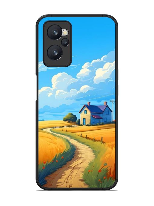 Countryside Cottage Glossy Soft Edge Case for Realme 9I (4G)