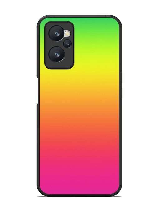 Rainbow Gradient Glossy Soft Edge Case for Realme 9I (4G)