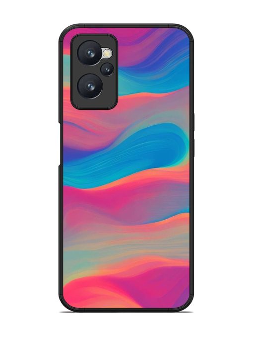 Wavy Wonder Glossy Soft Edge Case for Realme 9I (4G)