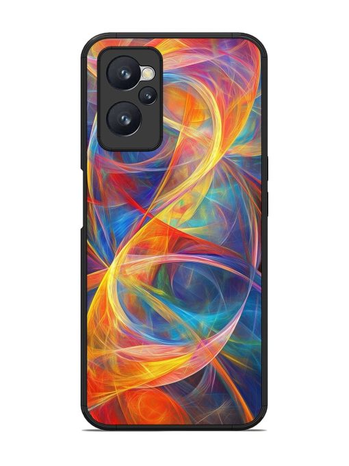 Cosmic Currents Glossy Soft Edge Case for Realme 9I (4G)