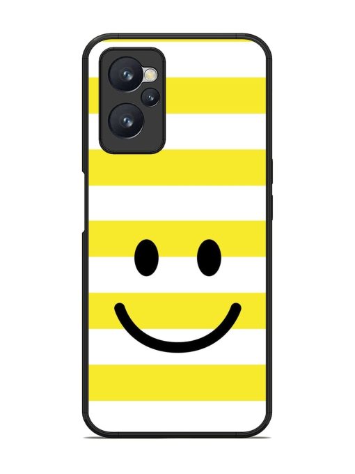 Smiling Stripes Glossy Soft Edge Case for Realme 9I (4G)