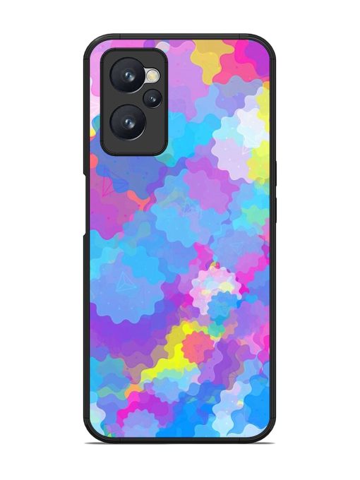 Psychedelic Cloud Burst Glossy Soft Edge Case for Realme 9I (4G)