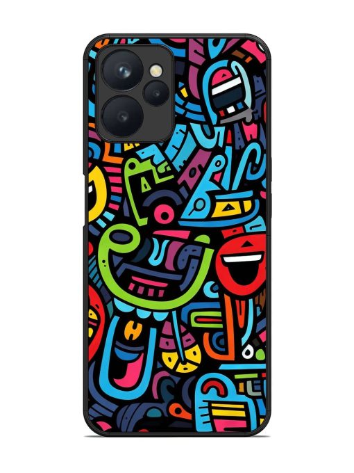 Doodlephoria Glossy Soft Edge Case for Realme 9I (5G) Chachhi