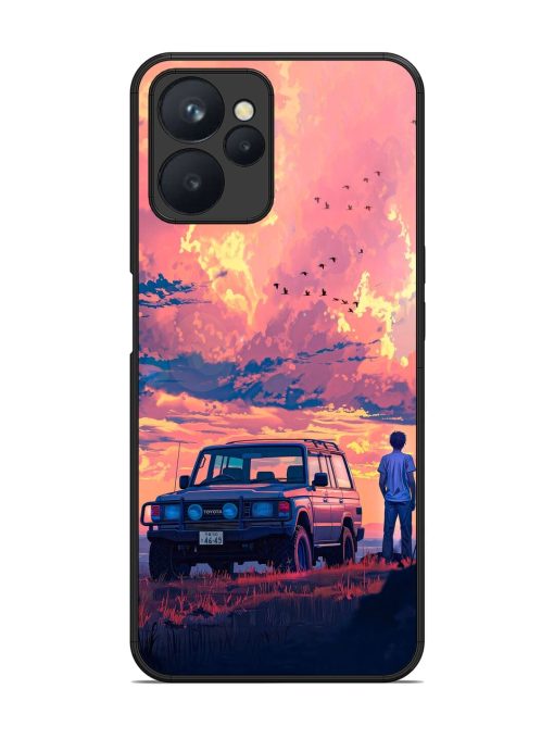 Solitude'S Horizon Glossy Soft Edge Case for Realme 9I (5G) Chachhi