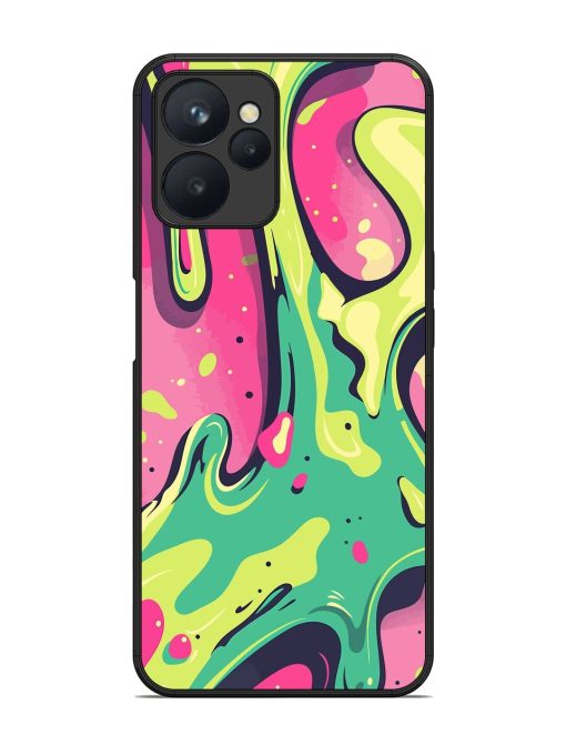 Gooey Grooves Glossy Soft Edge Case for Realme 9I (5G) Chachhi